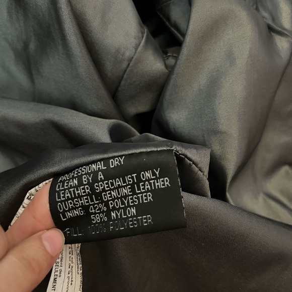 IZOD Vintage Genuine Leather Women’s Jacket size Large - Picture 9 of 12